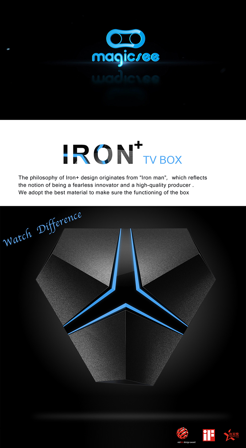 IRON+ S912 Android tv Box