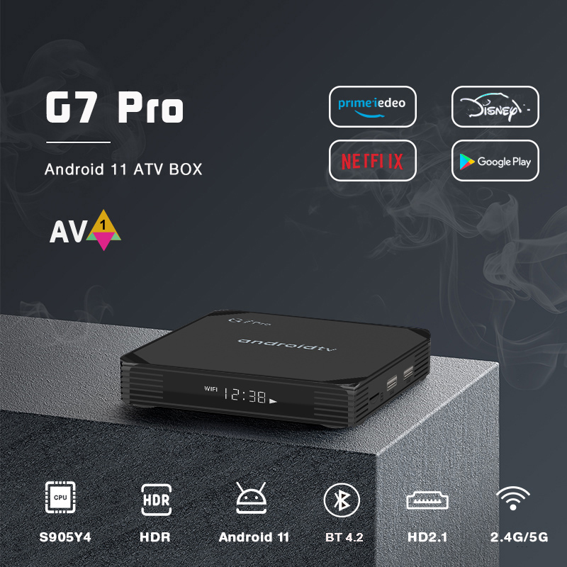 G7PRO S905Y4 iATV BOX